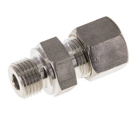 M16x1.5 Male x 10S Stainless steel Straight Compression Fitting 630 Bar DIN 2353