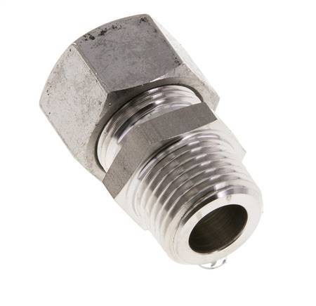 M18x1.5 Male x 10L Stainless steel Straight Compression Fitting 315 Bar DIN 2353