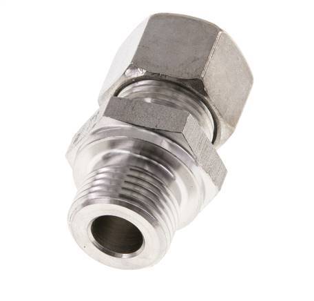 M18x1.5 Male x 12L Stainless steel Straight Compression Fitting 315 Bar DIN 2353