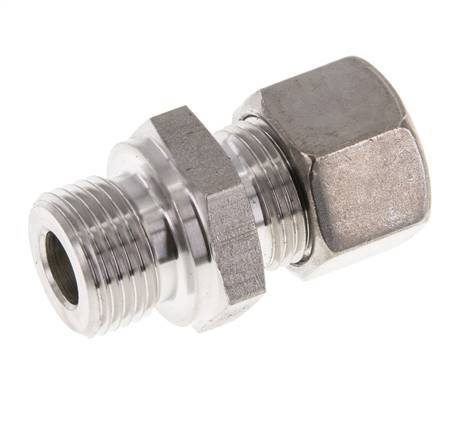 M18x1.5 Male x 12L Stainless steel Straight Compression Fitting 315 Bar DIN 2353