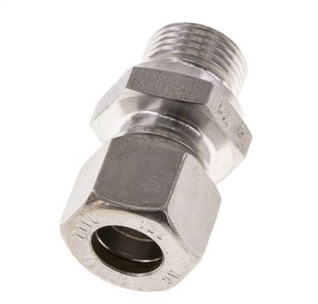 M18x1.5 Male x 12L Stainless steel Straight Compression Fitting 315 Bar DIN 2353