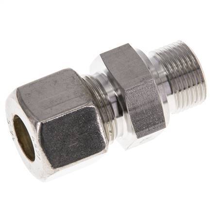 M20x1.5 Male x 14S Stainless steel Straight Compression Fitting 630 Bar DIN 2353