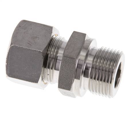 M22x1.5 Male x 15L Stainless steel Straight Compression Fitting 315 Bar DIN 2353