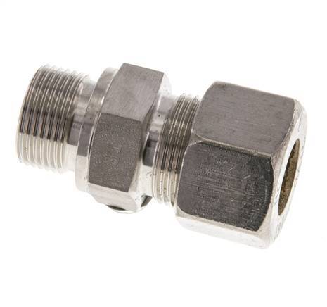 M22x1.5 Male x 16S Stainless steel Straight Compression Fitting 400 Bar DIN 2353