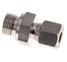G 1/2'' Male x 10S Stainless steel Straight Compression Fitting with FKM Seal 630 Bar DIN 2353