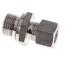 G 1/2'' Male x 12L Stainless steel Straight Compression Fitting with FKM Seal 315 Bar DIN 2353