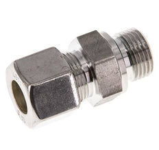 G 1/2'' Male x 14S Stainless steel Straight Compression Fitting with FKM Seal 630 Bar DIN 2353