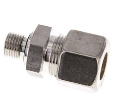 G 1/4'' Male x 14S Stainless steel Straight Compression Fitting with FKM Seal 630 Bar DIN 2353