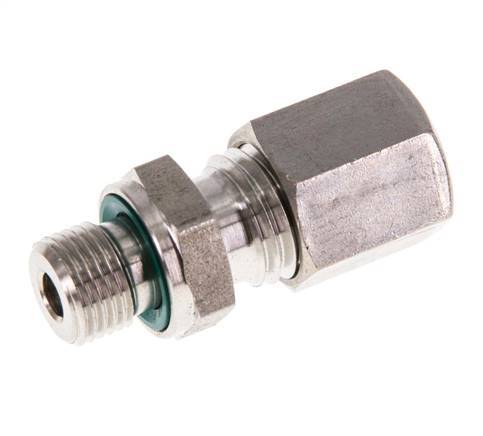 1012160 - NIPPLO NIPLES OTTONE MASCHIO 1/8 NPT X 1/4 SAE RACCORDO CONDIZIONATORE CLIMATIZZAZIONE - WIGAM - Foto 4