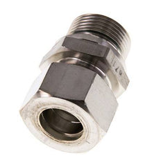 G 3/4'' Male x 18L Stainless steel Straight Compression Fitting with FKM Seal 315 Bar DIN 2353