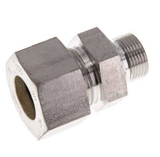 G 3/4'' Male x 25S Stainless steel Straight Compression Fitting with FKM Seal 400 Bar DIN 2353