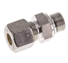 G 3/8'' Male x 10S Stainless steel Straight Compression Fitting with FKM Seal 630 Bar DIN 2353