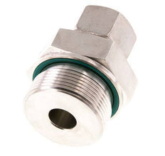 G 1 1/2'' Male x 20S Stainless steel Straight Compression Fitting with FKM Seal 400 Bar DIN 2353