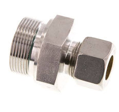 G 1 1/2'' Male x 20S Stainless steel Straight Compression Fitting with FKM Seal 400 Bar DIN 2353