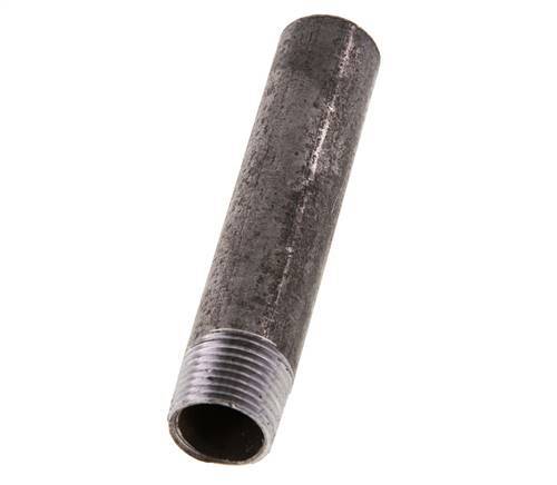 R 1/2'' Male x 21.3mm Steel Pipe Nipple with Welding End 50 Bar DIN 2982 - 100mm [2 Pieces]
