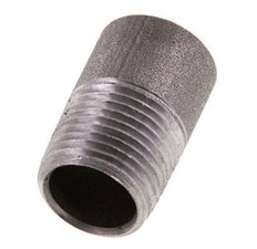 R 1/2'' Male x 21.3mm Steel Pipe Nipple with Welding End 50 Bar DIN 2982 - 35mm [5 Pieces]