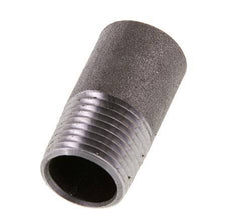 R 1/2'' Male x 21.3mm Steel Pipe Nipple with Welding End 50 Bar DIN 2982 - 40mm [5 Pieces]