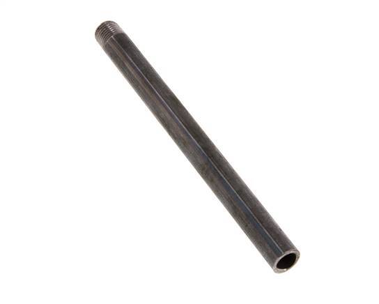 R 1/4'' Male x 13.5mm Steel Pipe Nipple with Welding End 50 Bar DIN 2982 - 160mm [2 Pieces]