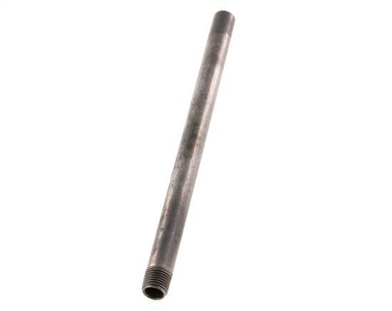 R 1/4'' Male x 13.5mm Steel Pipe Nipple with Welding End 50 Bar DIN 2982 - 200mm [2 Pieces]