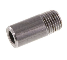 R 1/4'' Male x 13.5mm Steel Pipe Nipple with Welding End 50 Bar DIN 2982 - 30mm [5 Pieces]