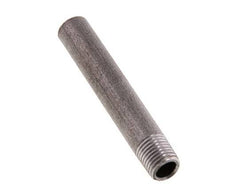 R 1/4'' Male x 13.5mm Steel Pipe Nipple with Welding End 50 Bar DIN 2982 - 80mm [2 Pieces]