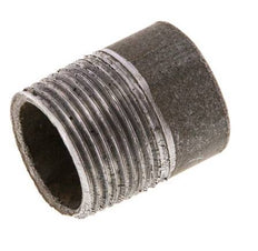R 3/4'' Male x 26.9mm Steel Pipe Nipple with Welding End 50 Bar DIN 2982 - 30mm [2 Pieces]