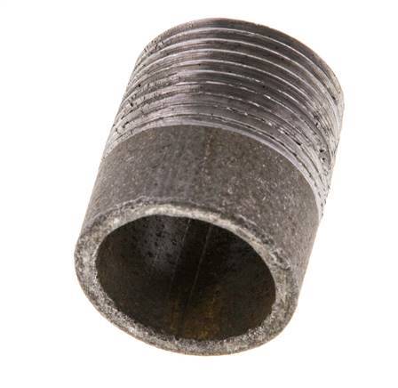 R 3/4'' Male x 26.9mm Steel Pipe Nipple with Welding End 50 Bar DIN 2982 - 30mm [2 Pieces]