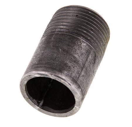 R 3/4'' Male x 26.9mm Steel Pipe Nipple with Welding End 50 Bar DIN 2982 - 40mm [5 Pieces]