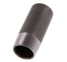 R 1'' Male x 33.7mm Steel Pipe Nipple with Welding End 50 Bar DIN 2982 - 80mm [2 Pieces]