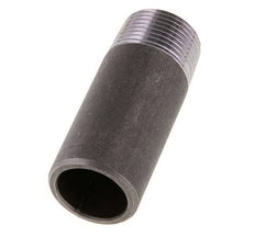 R 1'' Male x 33.7mm Steel Pipe Nipple with Welding End 50 Bar DIN 2982 - 80mm [2 Pieces]