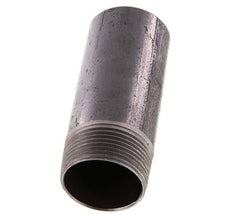 R 1 1/4'' Male x 42.4mm Steel Pipe Nipple with Welding End 50 Bar DIN 2982 - 100mm [2 Pieces]