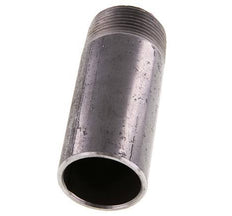R 1 1/4'' Male x 42.4mm Steel Pipe Nipple with Welding End 50 Bar DIN 2982 - 100mm [2 Pieces]