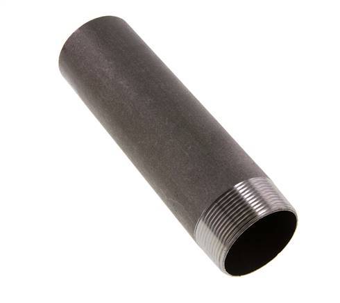 R 2'' Male x 60.3mm Steel Pipe Nipple with Welding End 50 Bar DIN 2982 - 200mm