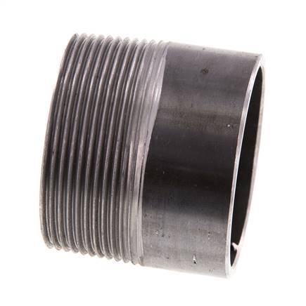 R 2'' Male x 60.3mm Steel Pipe Nipple with Welding End 50 Bar DIN 2982 - 50mm [2 Pieces]