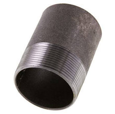 R 2'' Male x 60.3mm Steel Pipe Nipple with Welding End 50 Bar DIN 2982 - 80mm [2 Pieces]