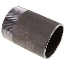 R 3'' Male x 88.9mm Steel Pipe Nipple with Welding End 50 Bar DIN 2982 - 120mm