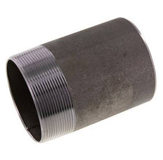 R 3'' Male x 88.9mm Steel Pipe Nipple with Welding End 50 Bar DIN 2982 - 120mm