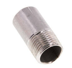 R 1/2'' Male x 21.3mm Stainless steel Pipe Nipple with Welding End 20 Bar DIN 2982 - 40mm