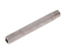 R 1/4'' Male x 13.5mm Stainless steel Pipe Nipple with Welding End 20 Bar DIN 2982 - 100mm