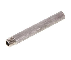 R 1/4'' Male x 13.5mm Stainless steel Pipe Nipple with Welding End 20 Bar DIN 2982 - 100mm