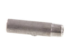 R 1/8'' Male x 10.2mm Stainless steel Pipe Nipple with Welding End 20 Bar DIN 2982 - 40mm
