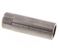R 3/4'' Male x 26.9mm Stainless steel Pipe Nipple with Welding End 20 Bar DIN 2982 - 80mm