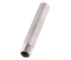 R 3/8'' Male x 17.2mm Stainless steel Pipe Nipple with Welding End 20 Bar DIN 2982 - 100mm