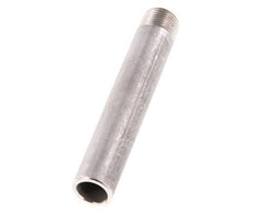 R 3/8'' Male x 17.2mm Stainless steel Pipe Nipple with Welding End 20 Bar DIN 2982 - 100mm