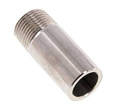 R 3/8'' Male x 17.2mm Stainless steel Pipe Nipple with Welding End 20 Bar DIN 2982 - 40mm [2 Pieces]