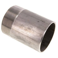R 3'' Male x 88.9mm Stainless steel Pipe Nipple with Welding End 20 Bar DIN 2982 - 120mm