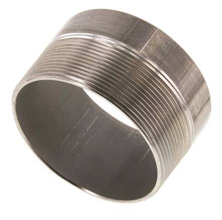 R 3'' Male x 88.9mm Stainless steel Pipe Nipple with Welding End 20 Bar DIN 2982 - 50mm