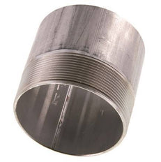R 3'' Male x 88.9mm Stainless steel Pipe Nipple with Welding End 20 Bar DIN 2982 - 80mm