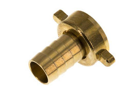 G 3/4'' x 16mm Brass Hose barb with NBR Seal and Wing Nut 16 Bar [2 Pieces]