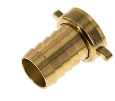 G 1 1/4'' x 32mm Brass Hose barb with NBR Seal and Wing Nut 16 Bar